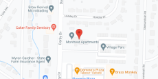 Montreat Apartments in google map