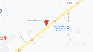Rose Manor of Haleyville Inc in google map