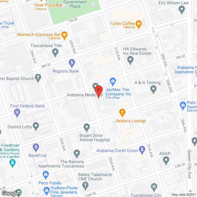 Bedside Nursing in google map