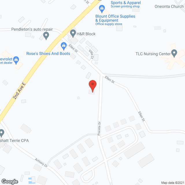 TLC Nursing Ctr in google map