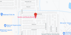 Sunset Palms Community in google map
