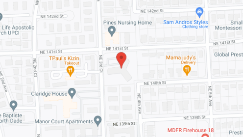 Map of the neighborhood around AHEPA 421 Inc