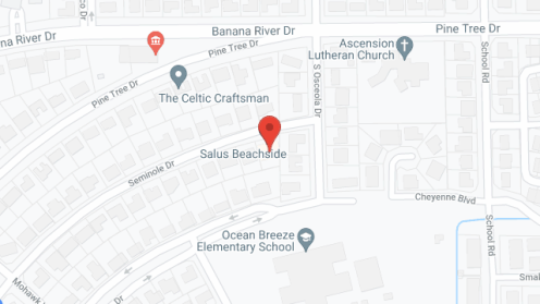 Map of the neighborhood around Salus Beachside LLC