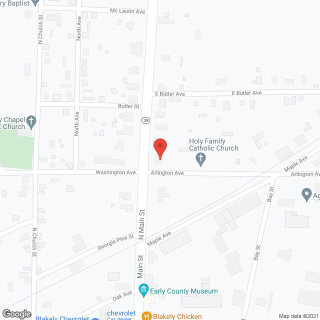 Mc Dowell House Living Ctr in google map