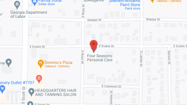 Four Seasons Personal Care in google map