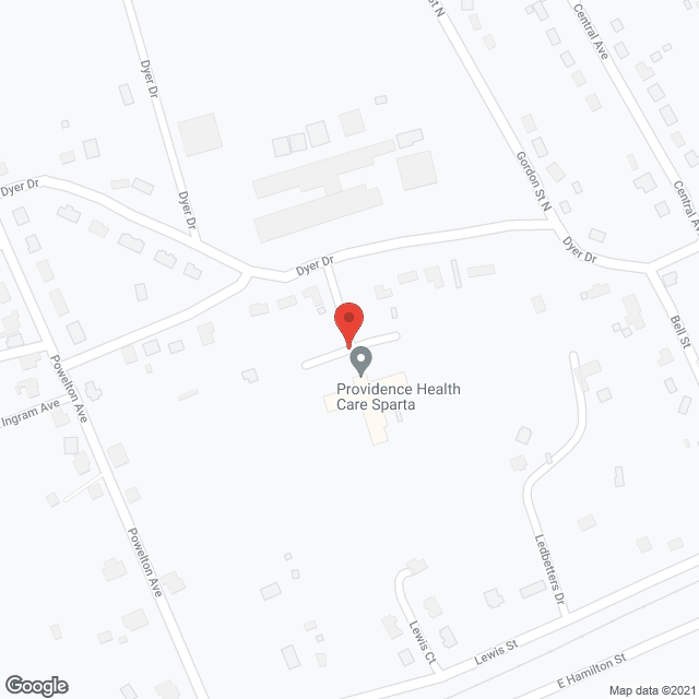 Providence Health Care in google map