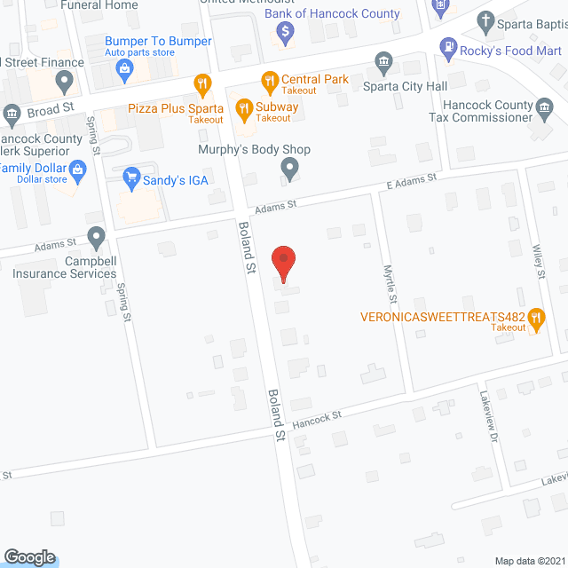 Brown's Serenity Personal Care in google map