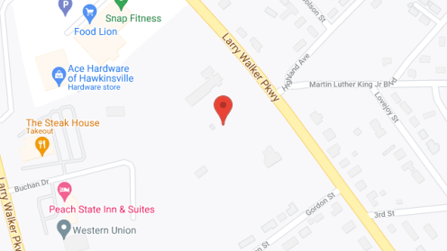 Map of the neighborhood around Kingsford Place