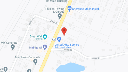Map of the neighborhood around Shady Oaks Personal Care Home
