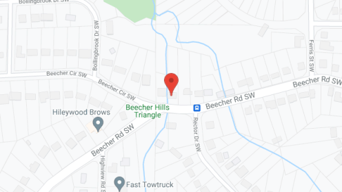 Map of the neighborhood around Sue's Benevolent Care Home