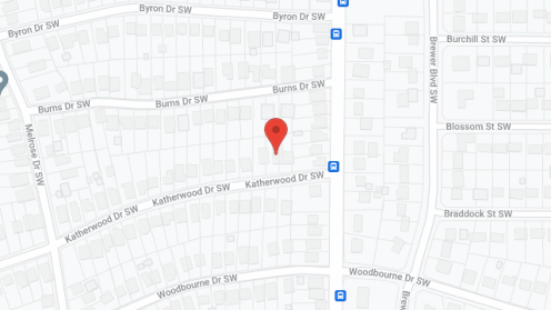 Map of the neighborhood around Blessed Event Personal Care