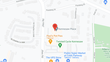 Wellington Place of Kennesaw in google map