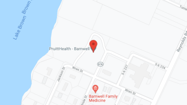 Barnwell County Nursing Home in google map