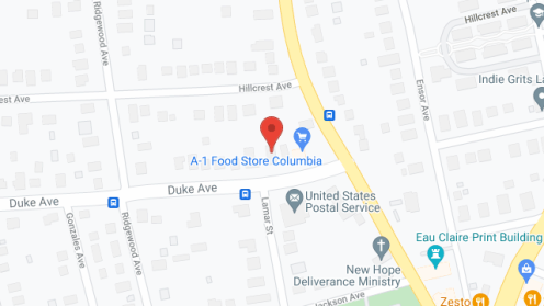 Map of the neighborhood around Walters' Retirement Home