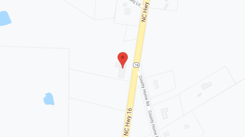 Map of the neighborhood around Faith Assisted Living