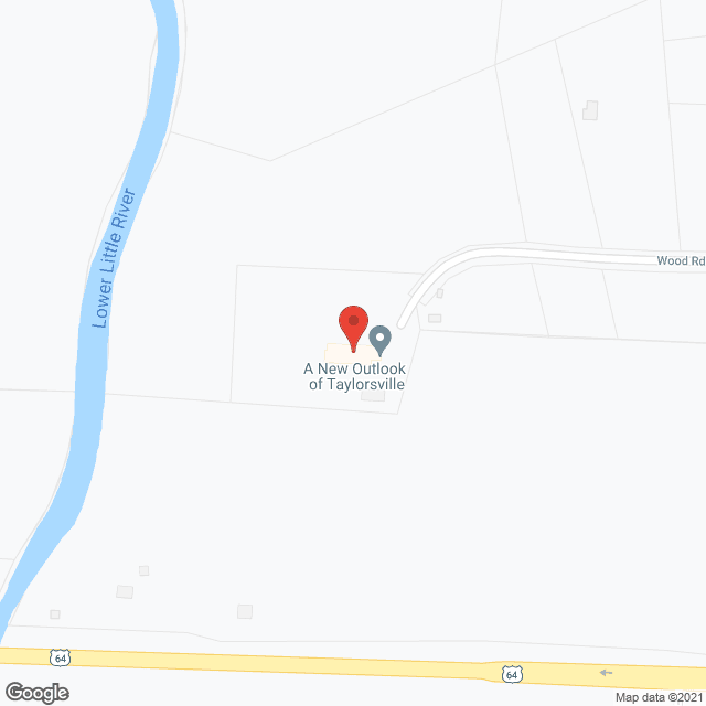 A New Outlook of Taylorsville in google map