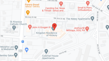 Kingston Residence of Hickory in google map