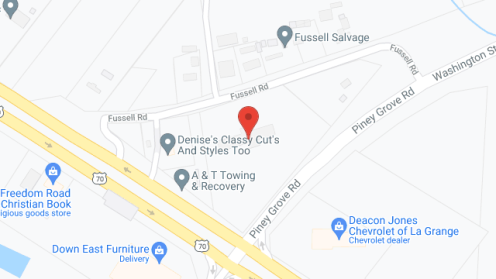 Map of the neighborhood around LaGrange Gardens Assisted Living