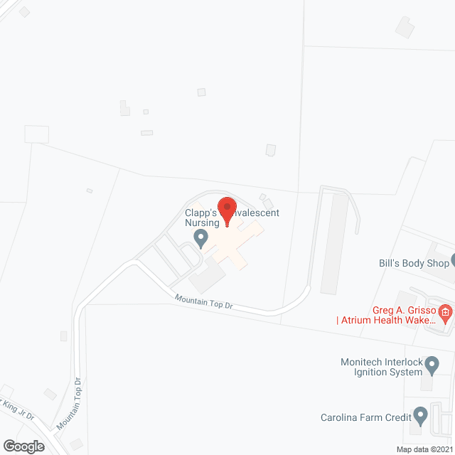 Clapp's Convalescent Nursing in google map