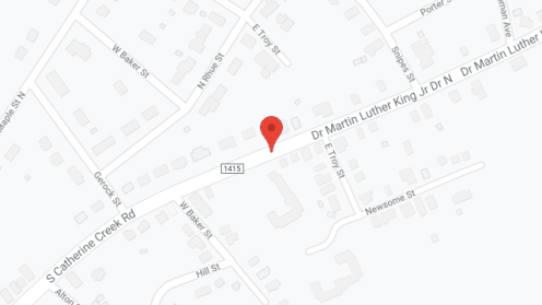 Map of the neighborhood around Wactor Garden
