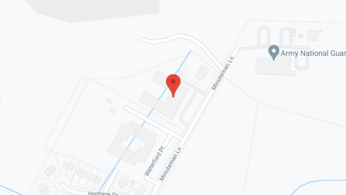 Map of the neighborhood around NBA St John's Housing