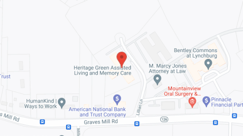 Map of the neighborhood around Eden Pines