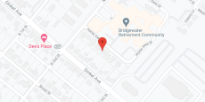 Bridgewater Retirement Cmnty in google map