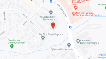 Woodland Hill in google map