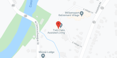 Twin Oaks-Williamsport in google map
