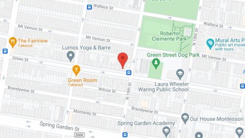 Map of the neighborhood around Glenwood Boarding Home Inc