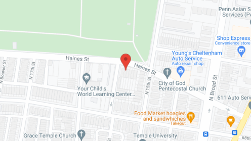 Map of the neighborhood around McCloud's Personal Care Home