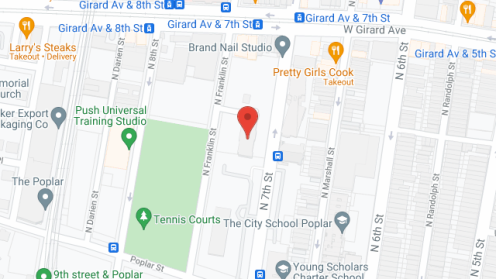 Map of the neighborhood around Ascension Manor 2