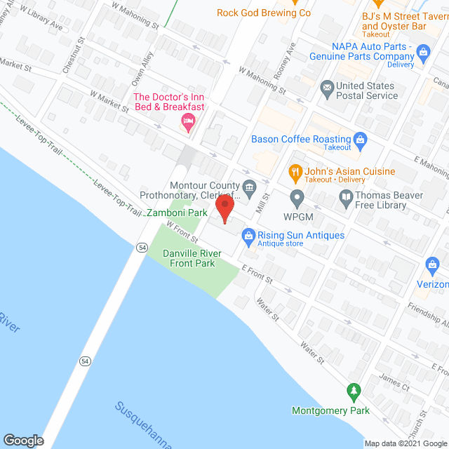 Danviller Manor Personal Care in google map