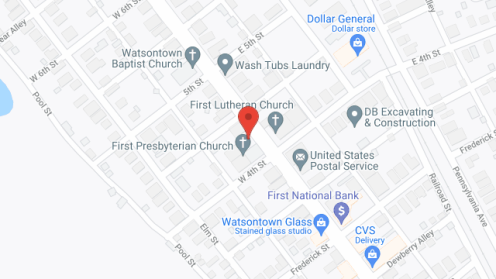 Map of the neighborhood around Stepping Stones Assisted