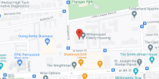 Williamsport Elderly Housing in google map