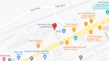 Hershey Plaza Apartments in google map