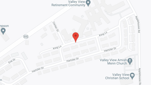 Map of the neighborhood around Valley View Retirement Cmnty