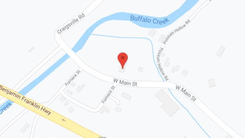 Map of the neighborhood around Gray S Creekside Manor