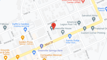 Greenville House in google map