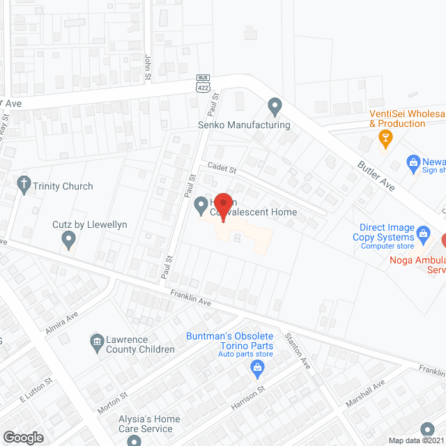 Haven Convalescent Home in google map