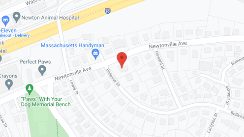 Map of the neighborhood around Garland Rest Home
