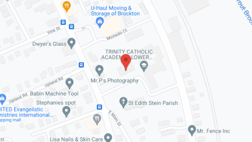 Map of the neighborhood around Ann L Ward Congregate House