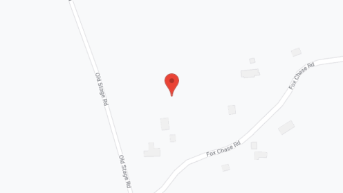 Map of the neighborhood around Foxchase