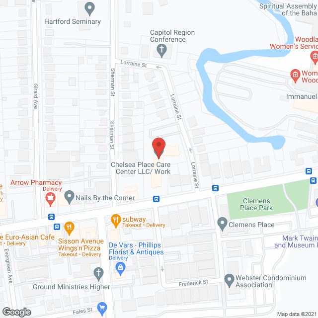 Chelsea Place Health Care Ctr in google map