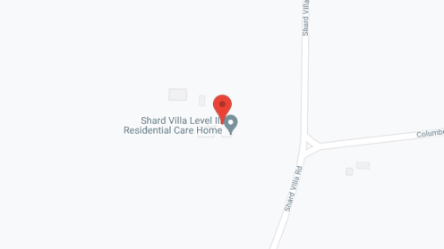Map of the neighborhood around Shard Villa