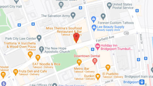 Map of the neighborhood around Barnum House