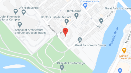 Map of the neighborhood around St Joseph's Rest Home