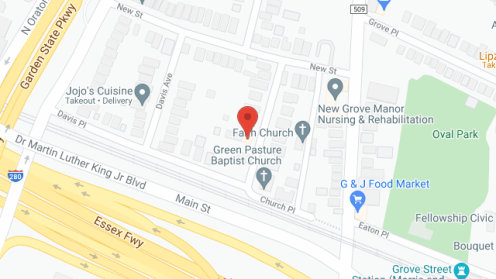 Map of the neighborhood around Maple Rest