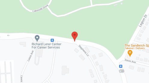 Map of the neighborhood around The Knolls