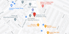 Madison-York Home-Adults in google map